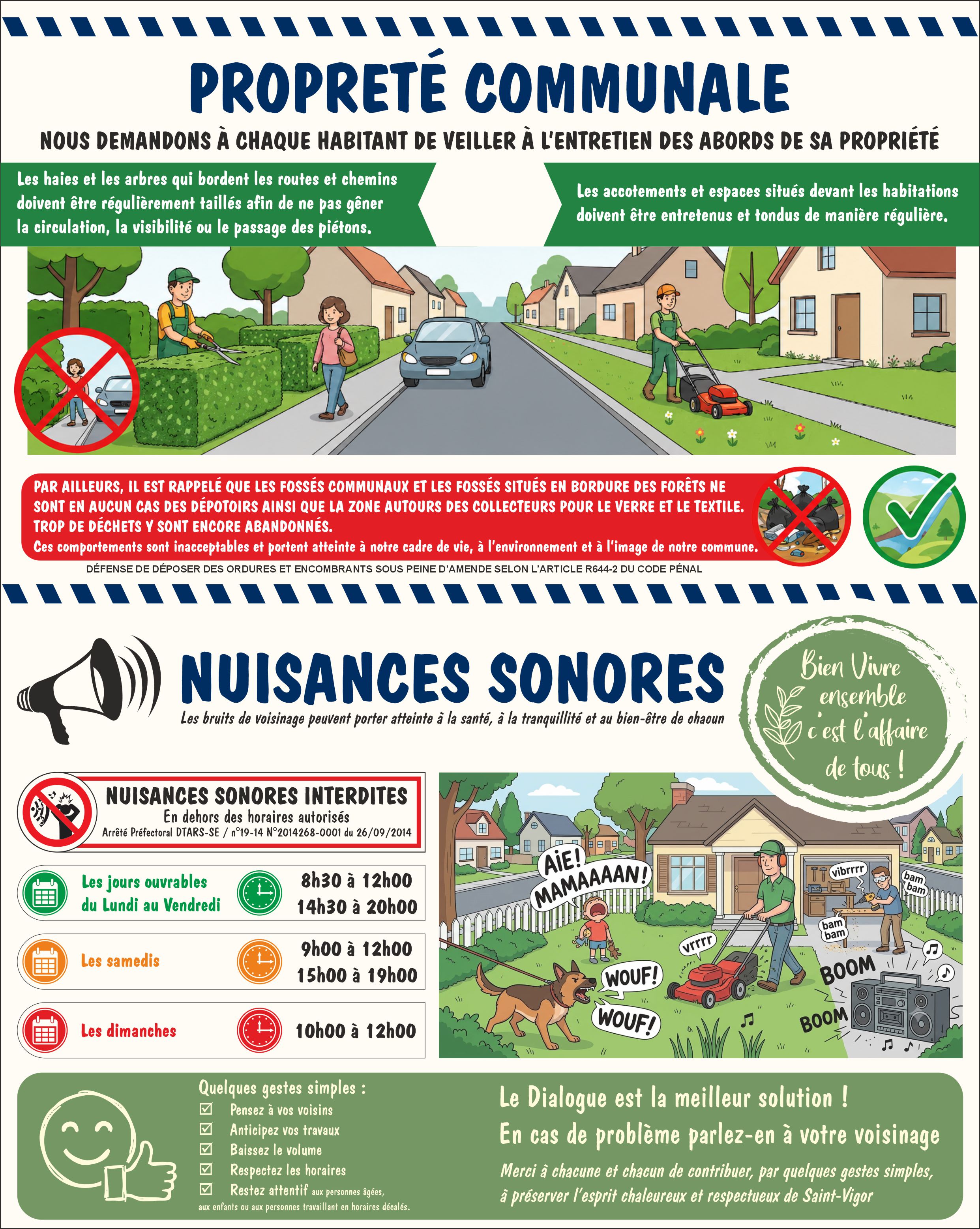 ENTRETIEN ET NUISANCE
